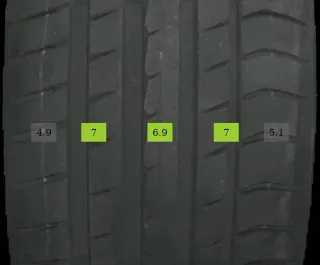 2x Sommerreifen 225/40 R19 93Y Triangle EffexSport DOT 2924 6-7mm - Bild 1