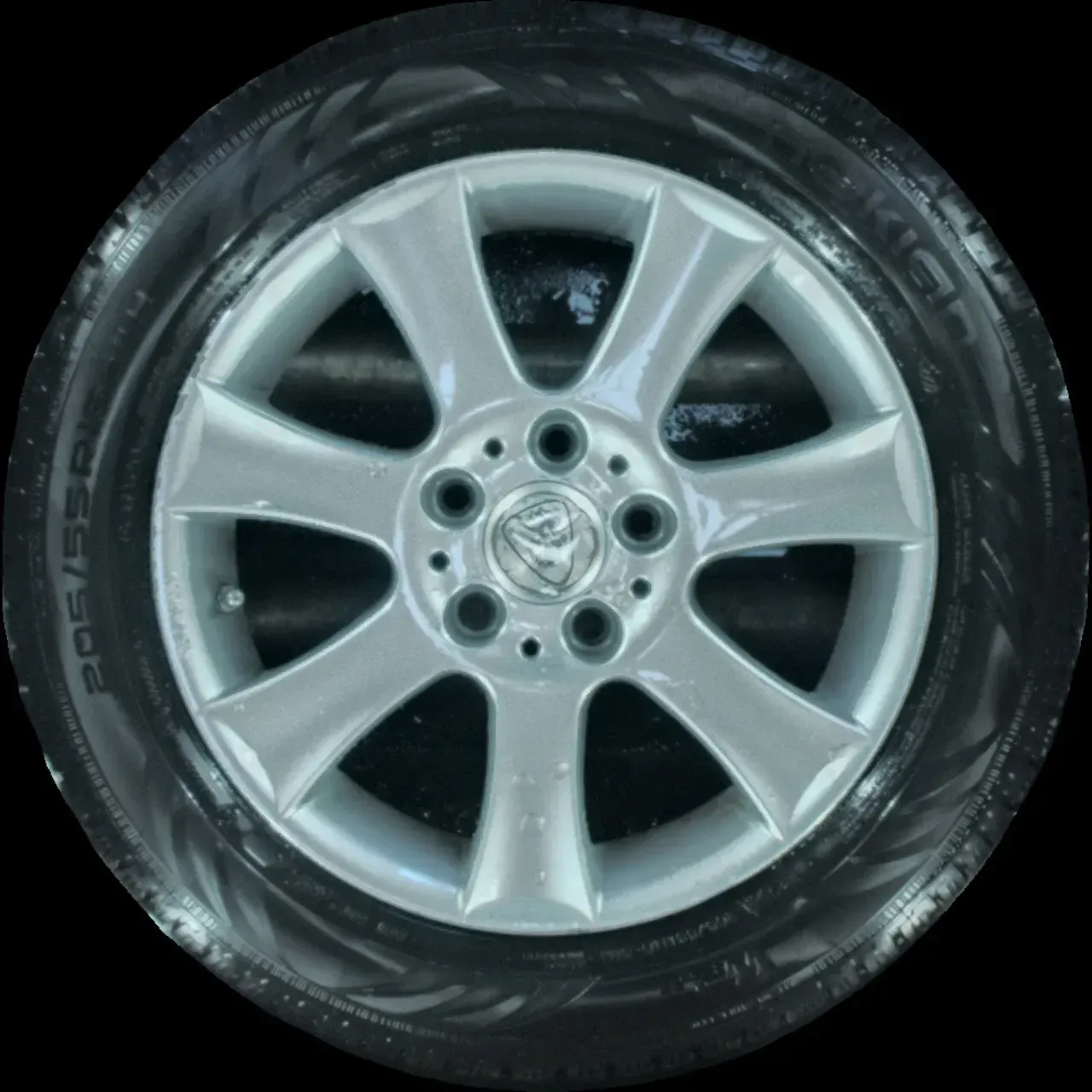 205/55 R16 91H WINTERREIFEN MB B-KLASSE W246 16 ZOLL ALU KOMPLETTSATZ 6MM - Bild 1