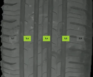 215/65 R17 SOMMERREIFEN VW TIGUAN 5N (II) 17 ZOLL ALU KOMPLETTSATZ 5NA601025P - Bild 5