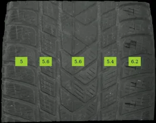 285/45 R20 WINTERREIFEN VW TOUAREG CR 20 ZOLL ALUMINIUM KOMPLETTSATZ 760601025S - Bild 5