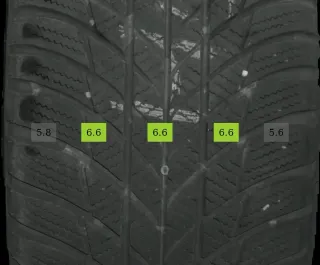 225/50 R17 98H WINTERREIFEN AUDI A4 8W B9 17 ZOLL ALUMINIUM KOMPLETTSATZ - Bild 6