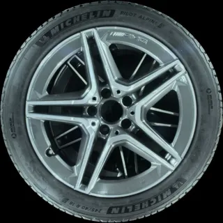 225/45 R18 95V WINTERREIFEN AMG C-KLASSE W205 18 ZOLL ALU KOMPLETTSATZ 5MM - Bild 4