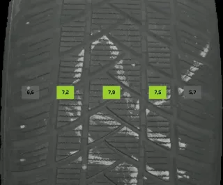 235/65 R17 108H WINTERREIFEN AUDI Q5 FY 17 ZOLL ALU KOMPLETTSATZ 6-7MM - Bild 7