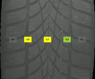 225/50 R17 WINTERREIFEN AUDI A4 8W B9 17 ZOLL ALUMINIUM KOMPLETTSATZ 8W0601025P - Bild 7