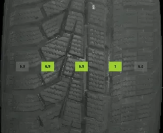 215/65 R17 99H WINTERREIFEN AUDI Q3 F3 17 ZOLL STAHL KOMPLETTSATZ 6-7MM - Bild 7