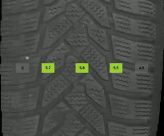 205/55 R16 91H WINTERREIFEN VW GOLF 8 VIII 16 ZOLL STAHL KOMPLETTSATZ 5MM - Bild 5