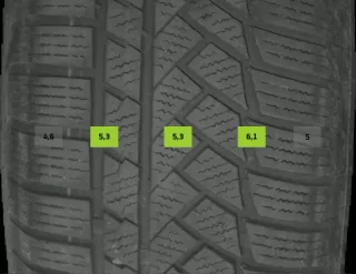 235/65 R17 104H WINTERREIFEN AUDI Q5 FY 17 ZOLL ALU KOMPLETTSATZ 4-5MM - Bild 6
