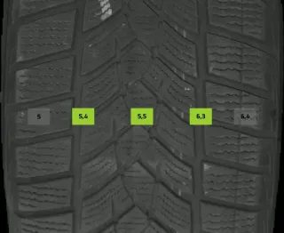 235/65 R17 104H WINTERREIFEN AUDI Q5 FY 17 ZOLL ALU KOMPLETTSATZ 5-6MM - Bild 6