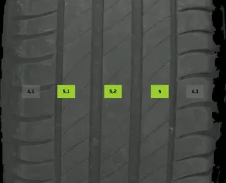 225/55 R17 97Y SOMMERREIFEN BMW 5ER G30 17 ZOLL ALUMINIUM KOMPLETTSATZ 4-5MM - Bild 7