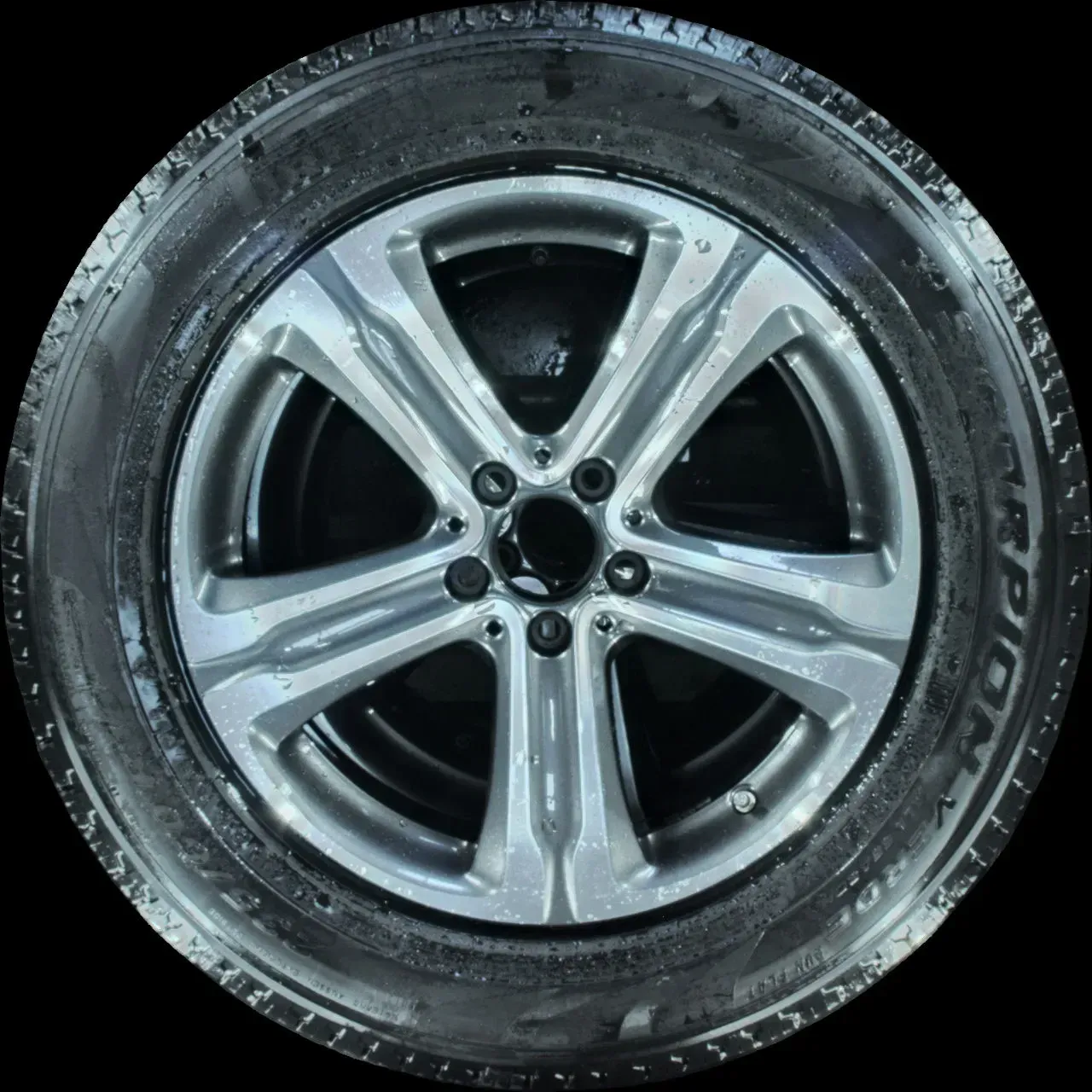 235/60 R18 103V GANZJAHRREIFEN GLC W253 18 ZOLL ALUMINIUM KOMPLETTSATZ 5-6MM - Bild 1