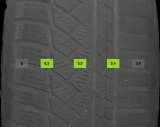 235/65 R17 104H WINTERREIFEN AUDI Q5 FY 17 ZOLL ALU KOMPLETTRÄDER 80A601025J - Bild 6