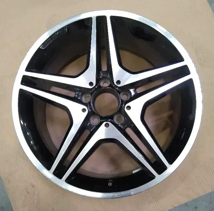 1x Orig. Alufelge 18 Zoll AMG Mercedes A-Klasse W176 7,5Jx18 ET52 LK5x112 - Bild 1