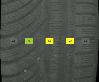 245/45 R18 WINTERREIFEN E-KLASSE W213 18 ZOLL ALU KOMPLETTSATZ 4-5MM A2134011400 - Bild 8
