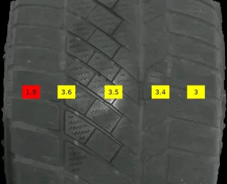255/50 R19 WINTERREIFEN BMW X5 F15 M-FELGEN 19 ZOLL ALU KOMPLETTSATZ 7846786 - Bild 6