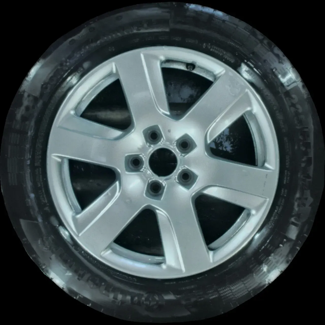 225/55 R17 SOMMERREIFEN AUDI A6 4G 17 ZOLL ALUMINIUM KOMPLETTSATZ 4G0601025L - Bild 1