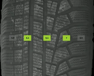 215/65 R17 99h Winterreifen AUDI Q3 F3 17 Zoll Alu Komplettsatz 4-6mm - Bild 6