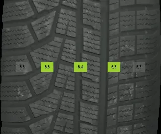 215/65 R17 99h Winterreifen AUDI Q3 F3 17 Zoll Alu Komplettsatz 4-6mm - Bild 5