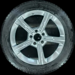 205/55 R17 91H WINTERREIFEN B-KLASSE W247 17 ZOLL ALU KOMPLETTSATZ 6MM - Bild 1