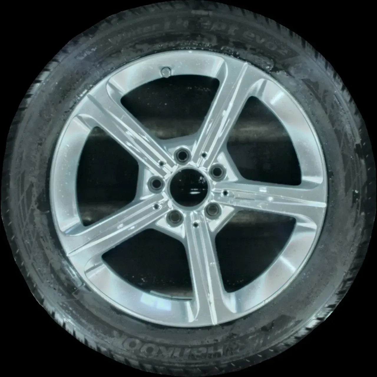 205/55 R17 91H WINTERREIFEN B-KLASSE W247 17 ZOLL ALU KOMPLETTSATZ 6MM - Bild 1