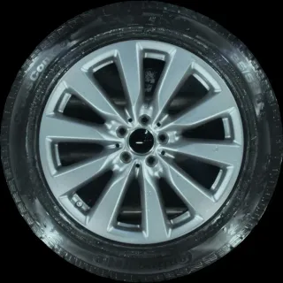 235/55 R19 101H WINTERREIFEN BLANKO 19 ZOLL ALUMINIUM KOMPLETTSATZ 6MM - Bild 12
