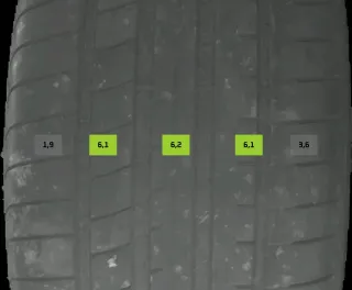 4x Sommerreifen 225/40 R19 96Y Goodyear Eagle F1 DOT 3222 / 2422 4-5mm - Bild 2