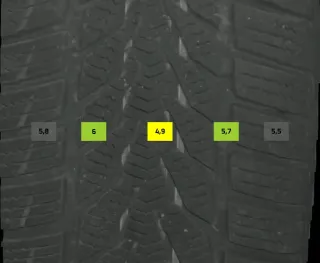 205/55 R16 91H WINTERREIFEN AUDI A3 GY 16 ZOLL ALU KOMPLETTSATZ 5-6MM - Bild 8