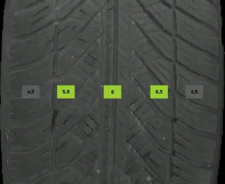 245/45 R18 100V WINTERREIFEN E-KLASSE W213 18 ZOLL ALUMINIUM KOMPLETTRÄDER 5-7MM - Bild 7