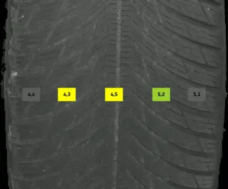 225/45 R18 95V WINTERREIFEN C-KLASSE W206 18 ZOLL ALU KOMPLETTRÄDER 4MM - Bild 7