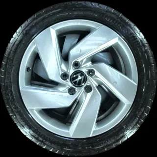225/45 R17 91W SOMMERREIFEN VW GOLF 8 VIII 17 ZOLL ALUMINIUM KOMPLETTRÄDER 4-5MM - Bild 2