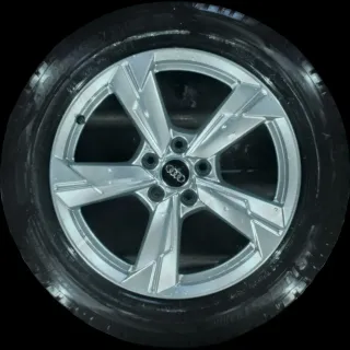 225/55 R18 102V WINTERREIFEN AUDI A6 4K 18 ZOLL ALUMINIUM KOMPLETTSATZ 4-5MM - Bild 1