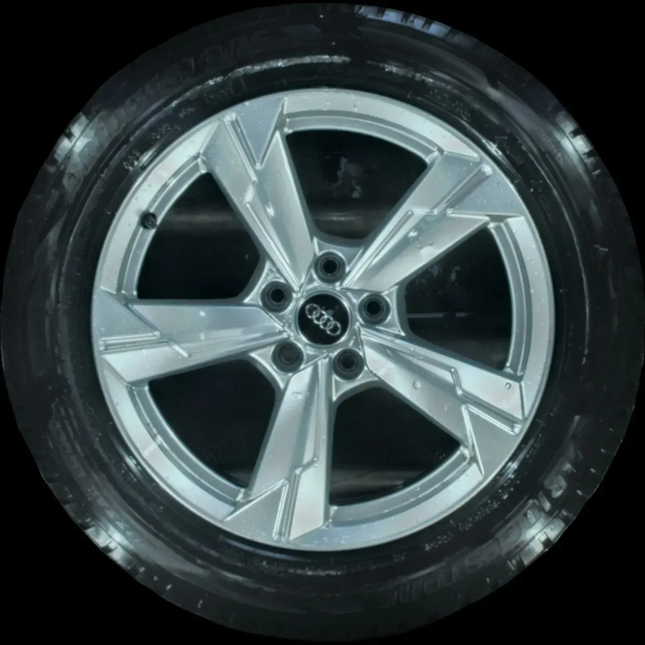225/55 R18 102V WINTERREIFEN AUDI A6 4K 18 ZOLL ALUMINIUM KOMPLETTSATZ 4-5MM - Bild 1