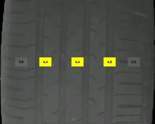 215/60 R16 SOMMERREIFEN VW PASSAT 3C 16 ZOLL ALUMINIUM KOMPLETTSATZ 3G0601025BM - Bild 8