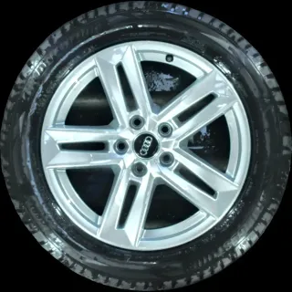 225/50 R17 98H WINTERREIFEN AUDI A4 8W B9 17 ZOLL ALUMINIUM KOMPLETTSATZ 6-7MM - Bild 1