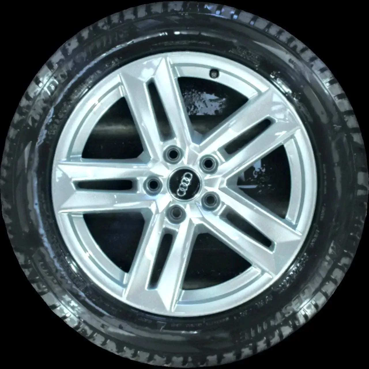 225/50 R17 98H WINTERREIFEN AUDI A4 8W B9 17 ZOLL ALUMINIUM KOMPLETTSATZ 6-7MM - Bild 1