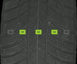 225/50 R17 98H WINTERREIFEN AUDI A4 8W B9 17 ZOLL ALUMINIUM KOMPLETTSATZ 6-7MM - Bild 7