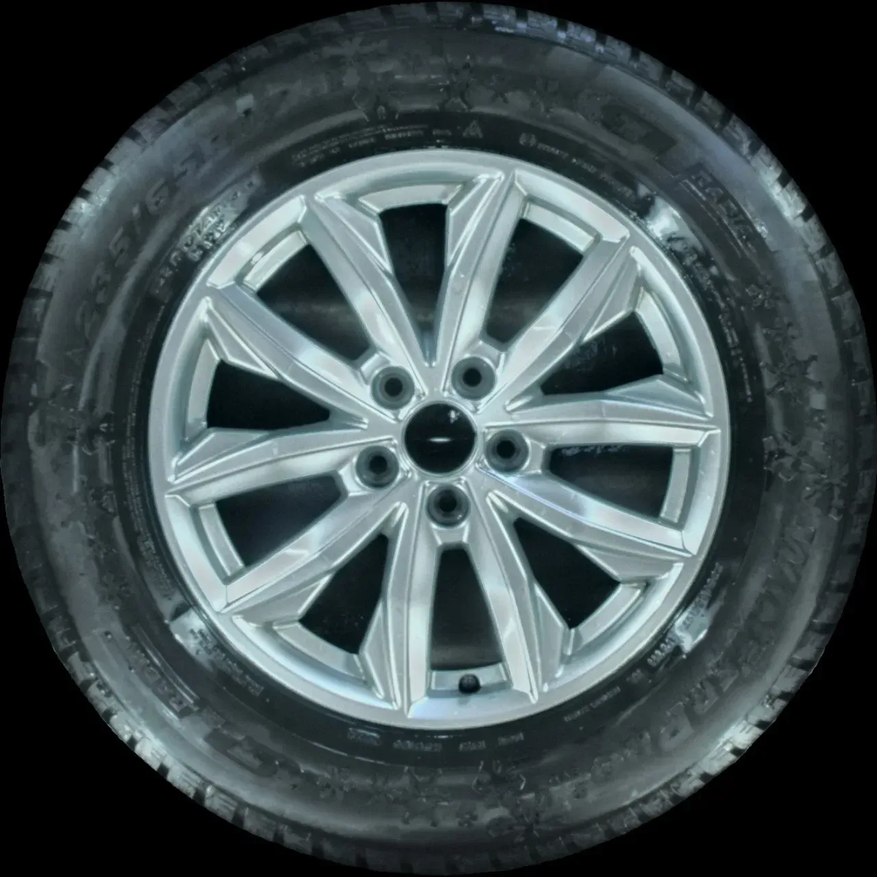235/65 R17 108H WINTERREIFEN AUDI Q5 FY 17 ZOLL ALU KOMPLETTSATZ 6-7MM - Bild 1