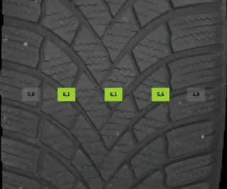 205/55 R17 95V WINTERREIFEN SKODA OCTAVIA NX 17 ZOLL ALU KOMPLETTSATZ 5E3601025 - Bild 5