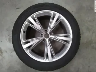 285/45 R21 113V WINTERREIFEN AUDI Q8 4M 21 ZOLL ALUMINIUM KOMPLETTSATZ 4-5MM - Bild 1