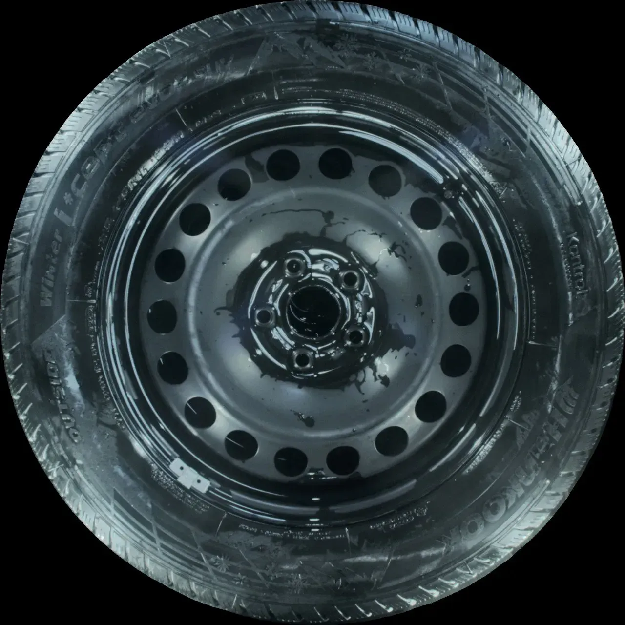 215/65 R17 99H WINTERREIFEN AUDI Q3 F3 17 ZOLL STAHL KOMPLETTSATZ 6-7MM - Bild 1