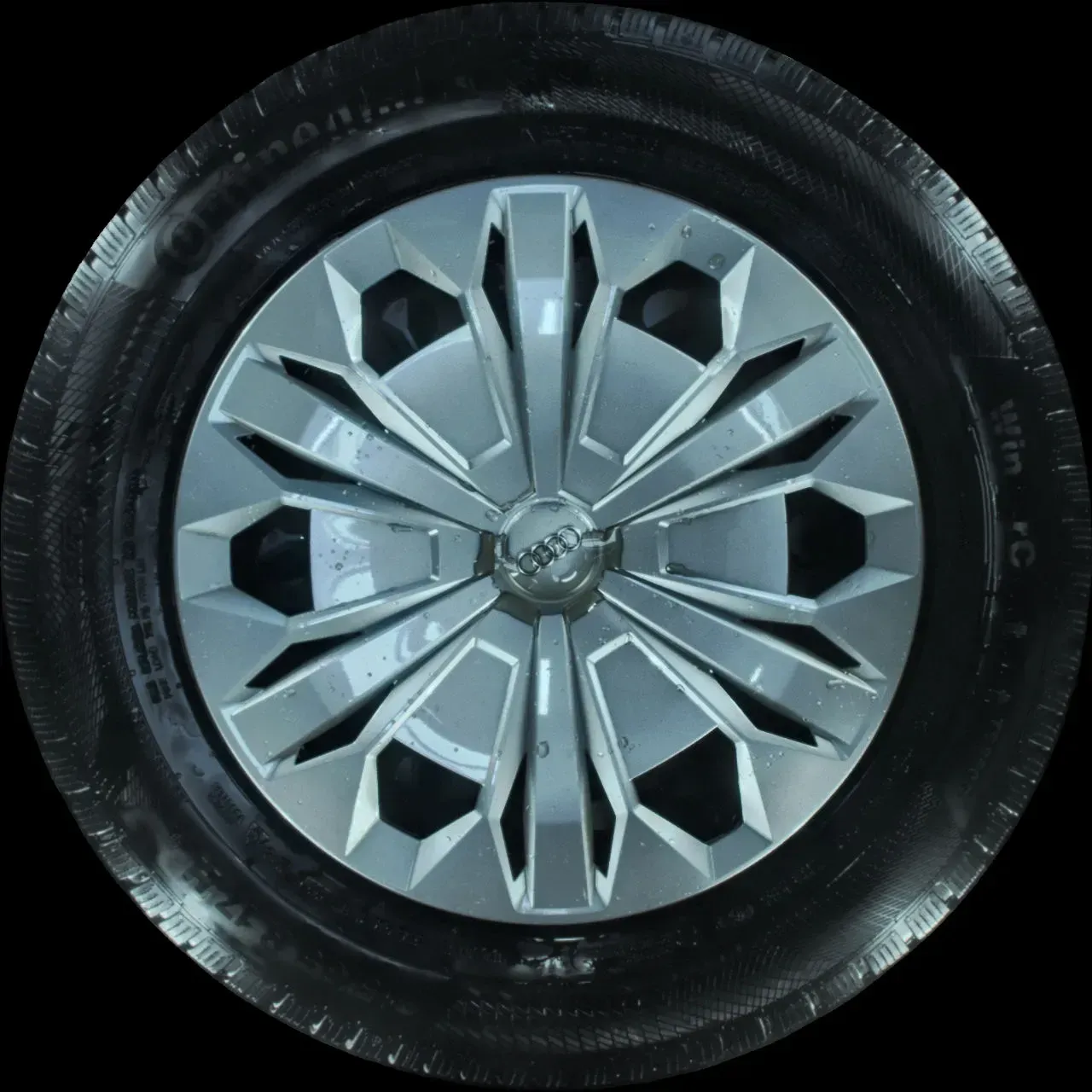 215/65 R17 99H WINTERREIFEN AUDI Q3 F3 17 ZOLL STAHL KOMPLETTSATZ 4-6MM - Bild 1
