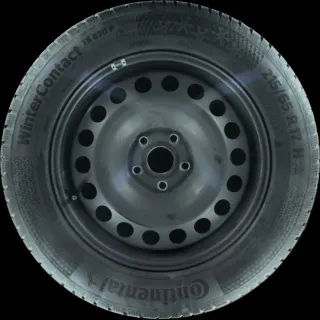 215/65 R17 99H WINTERREIFEN VW TIGUAN 5N (II) 17 ZOLL STAHL KOMPLETTSATZ 5-6MM - Bild 1
