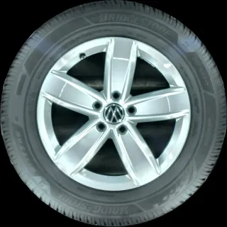 215/65 R17 103V WINTERREIFEN VW TIGUAN 5N (II) 17 ZOLL ALU KOMPLETTSATZ 3-5MM - Bild 1
