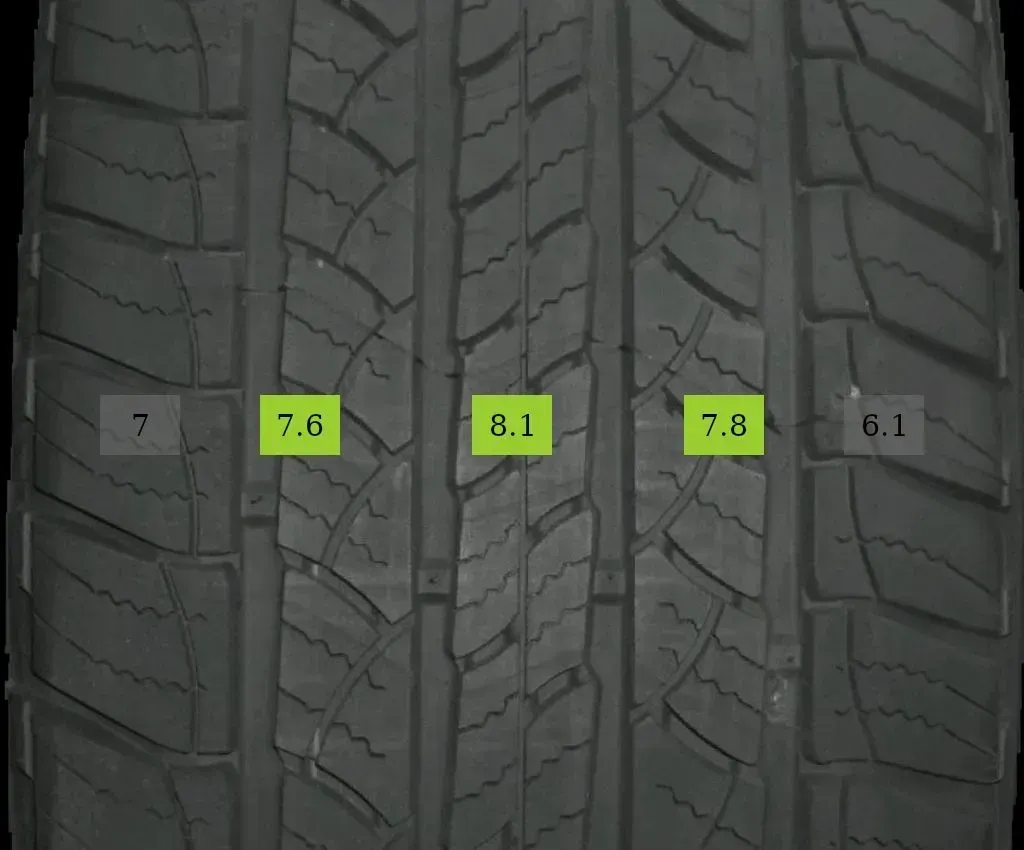 1x Sommerreifen 265/65 R17 110S Michelin Latitude Tour 1922 7-8mm - Bild 1