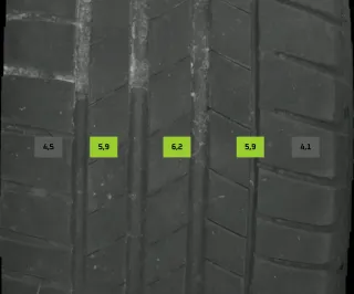 225/55 R18 ZOLL SOMMERREIFEN AUDI A6 4K 18 ZOLL ZOLL ALUMINIUM Kompletträder 5MM - Bild 5