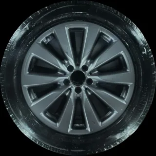 235/55 R19 101H WINTERREIFEN BLANKO 19 ZOLL ALUMINIUM KOMPLETTSATZ 6MM - Bild 9