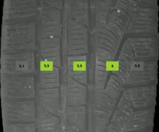 235/55 R18 104H WINTERREIFEN VW TIGUAN 5N (II) 18 ZOLL ALU KOMPLETTSATZ 5-7MM - Bild 8