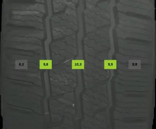 4x Winterreifen 205/65 R16 107T Maxxis Vansmart Snow DOT 1625 9mm - Bild 3