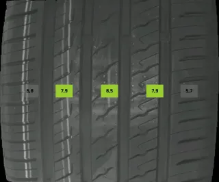 2x Sommerreifen 275/40 R20 106Y Barum Bravuris 0223 7mm - Bild 2