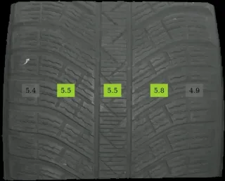 275/45 R20 110V WINTERREIFEN AUDI Q7 4L 20 ZOLL ALU KOMPLETTSATZ 5-6MM - Bild 5