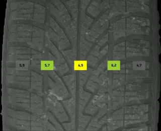 215/60 R17 96H WINTERREIFEN AUDI Q3 8U 17 ZOLL ALU KOMPLETTSATZ 4-7MM - Bild 9